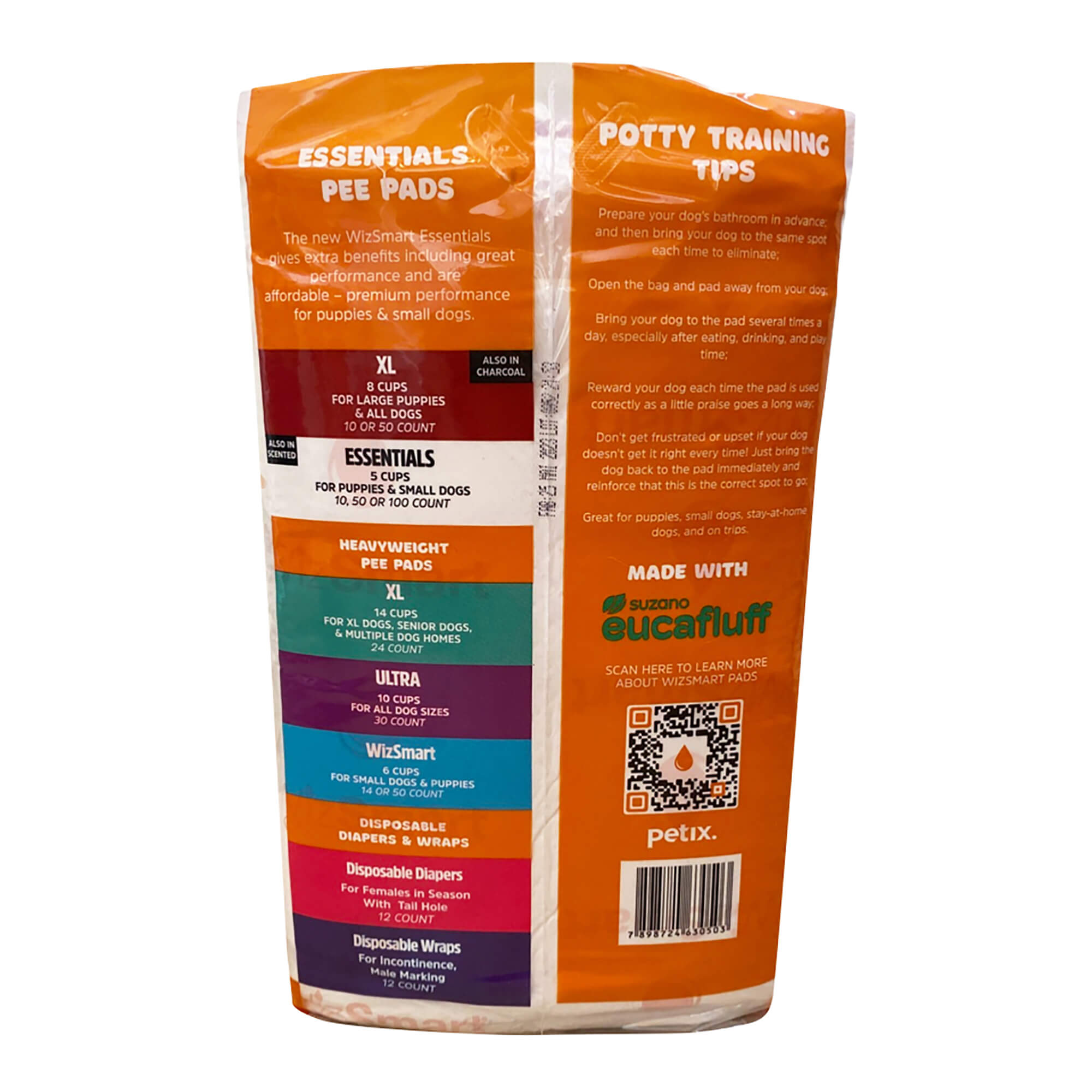 Image of WizSmart Essentials Training Pads with Attractant for Dogs & Puppies, XL