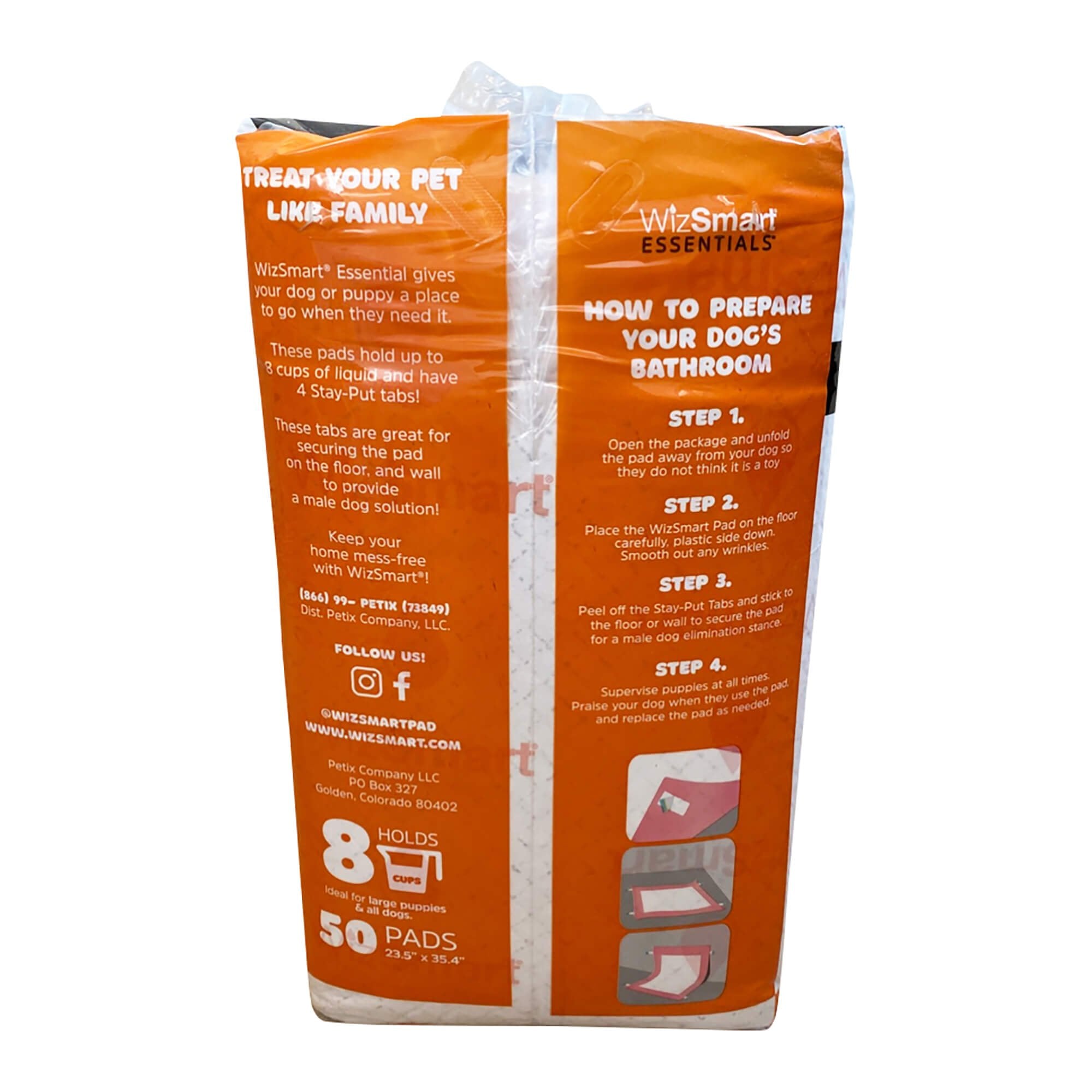 Image of WizSmart Essentials Training Pads with Attractant for Dogs & Puppies, XL