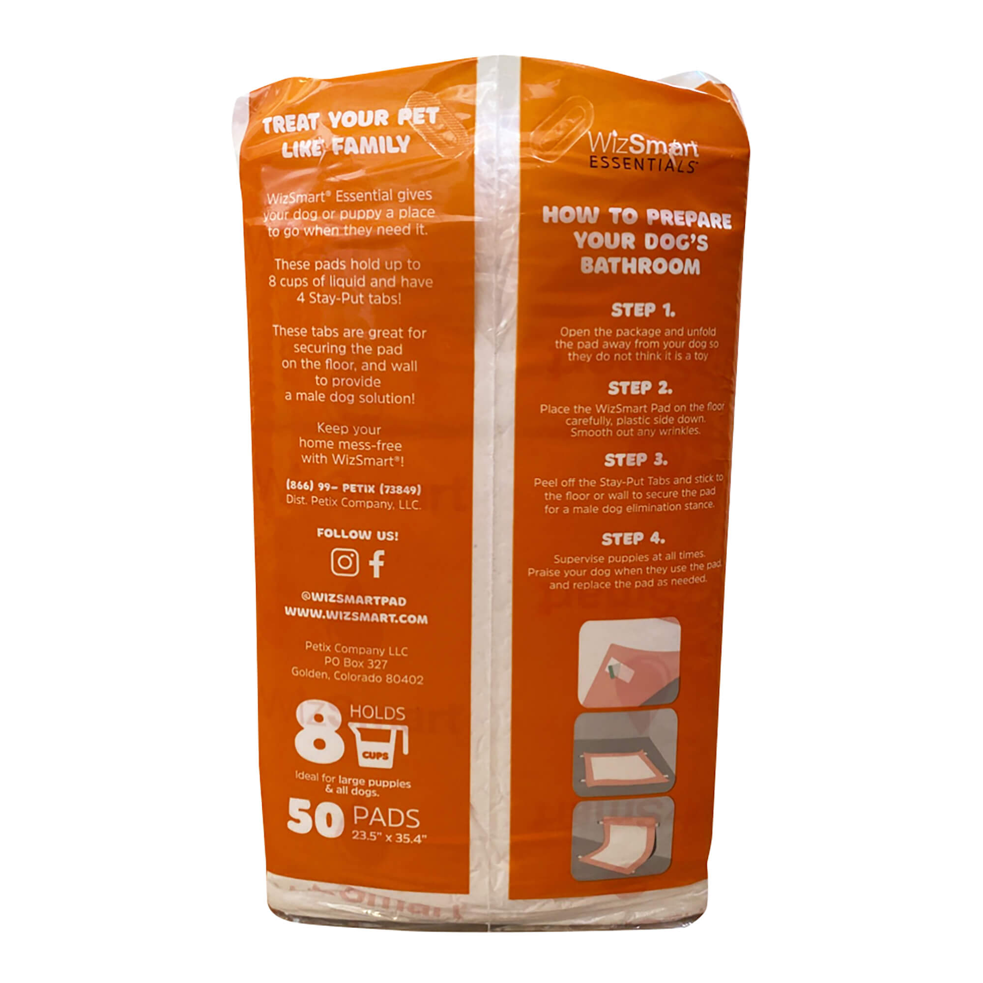 Image of WizSmart Essentials Training Pads with Attractant for Dogs & Puppies, XL